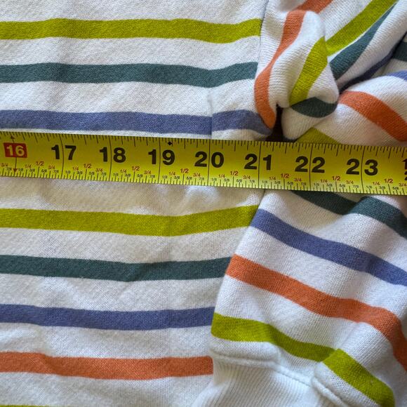 Z Supply Crew Neck Striped Sweatshirt - Size M - Picture 4 of 5